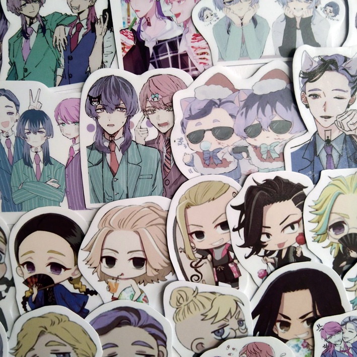 Sticker hình dán Rindou Haitani Sanzu Tokyo Revengers ảnh dán Haitani Tokyo Revengers