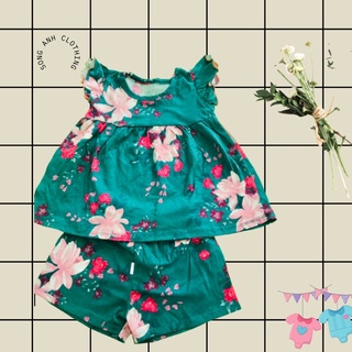 Bộ quần áo bé gái đồ bộ bé gái bộ cotton cho bé gái