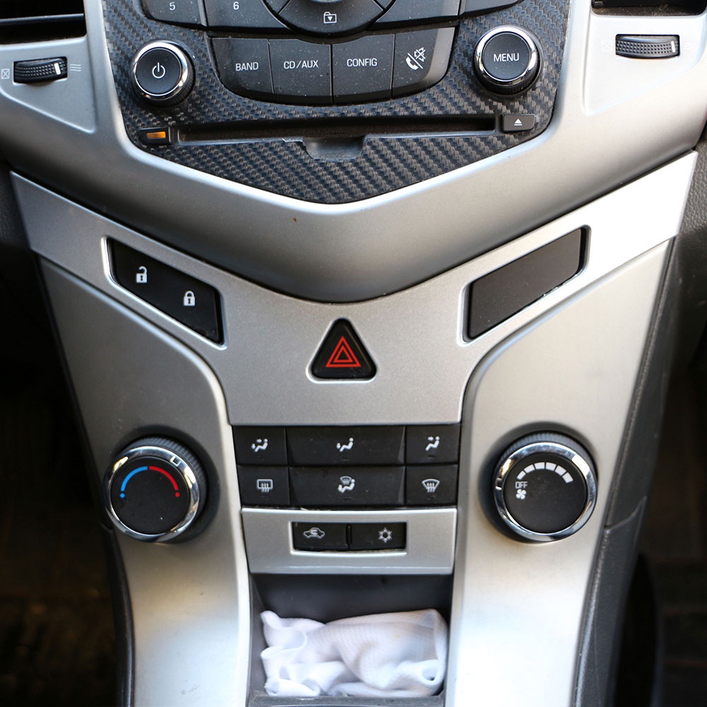 Ốp Viền Nút Điều Khiển Trung Tâm Dành Cho Xe Hơi Chevrolet Cruze 2009-2015