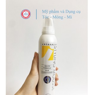 Bọt Tạo Kiểu Jacqualine 250ml trắng