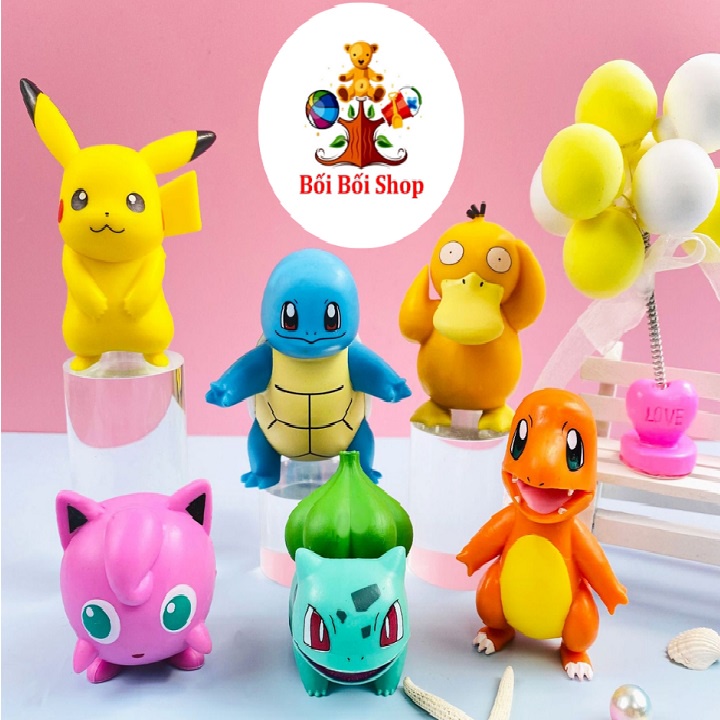 Đồ chơi thú Pokemon 5-8cm - Mô Hình Pokemon TO - Sưu Tầm - BỐI BỐI SHOP
