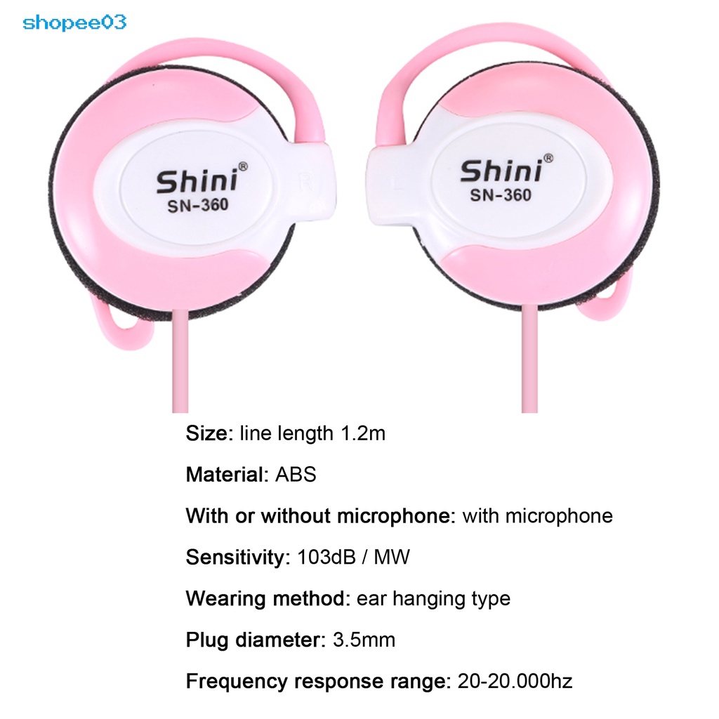 Tai nghe có dây trọng lượng nhẹ cho điện thoại