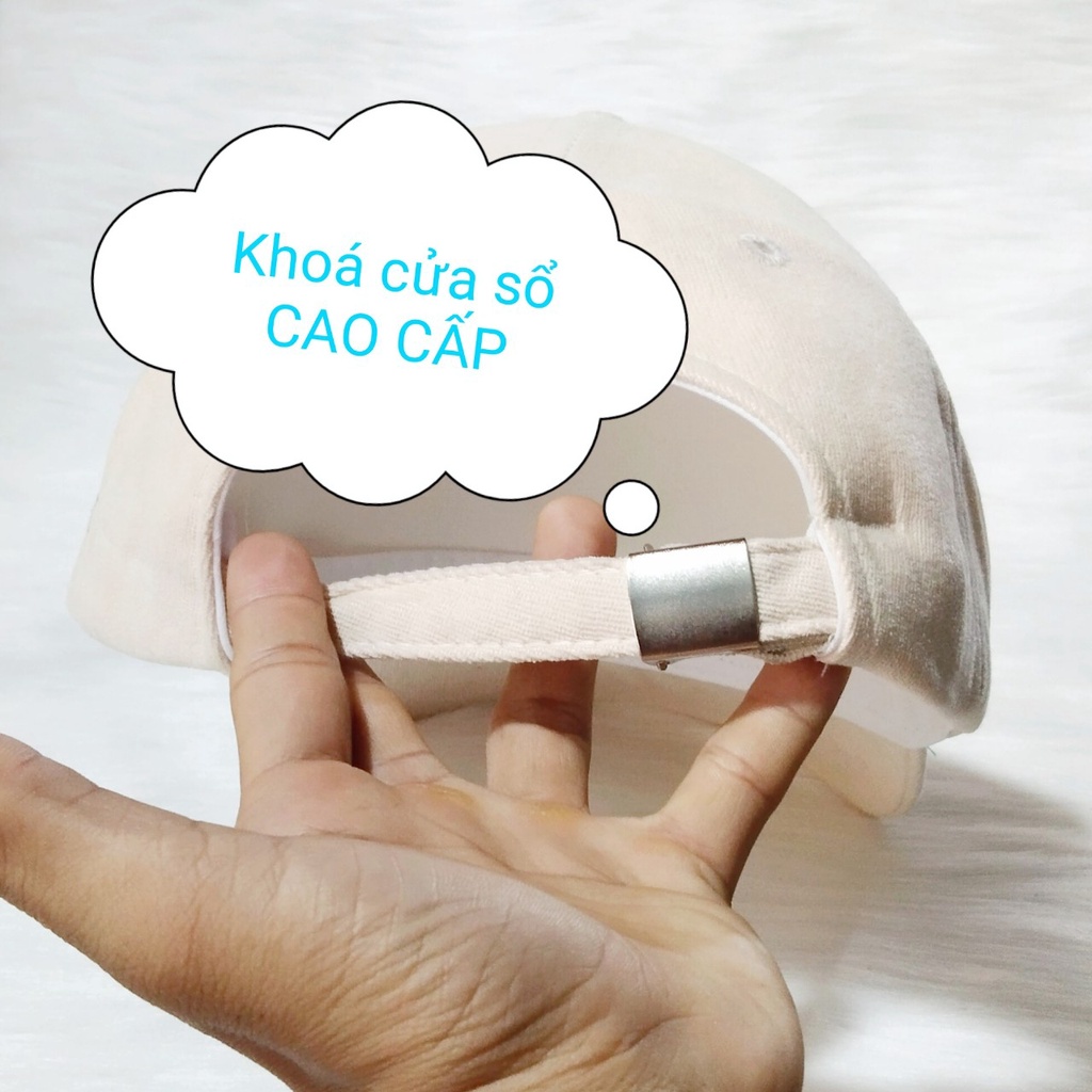 Mũ lưỡi trai, nón kết cao cấp nam nữ đẹp thêu chữ A phong cách Ulzzang unisex mã số K35