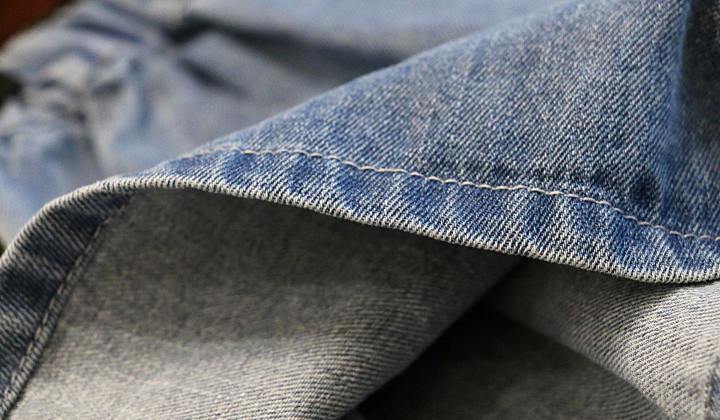 Quần Short Jean Ống Rộng Dành Cho Bé Gái