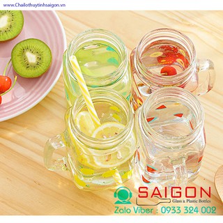 Set 4 Ly Quai Hình Trái Cây 480ml