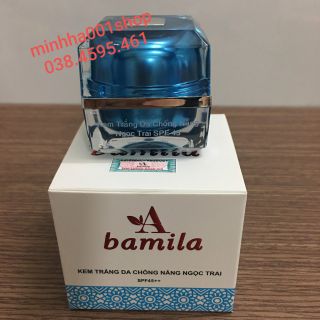 Kem dưỡng trắng da 15g bamila