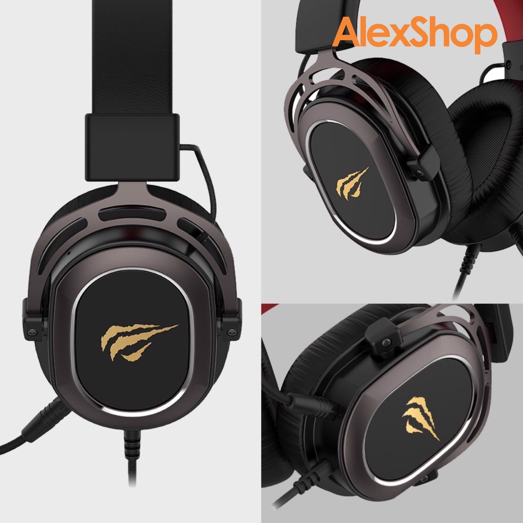 Tai Nghe Gaming Havit H2008D Màn Loa Cực Lớn 50mm Chính Hãng - Bảo Hành 1 Đổi 1 12 Tháng