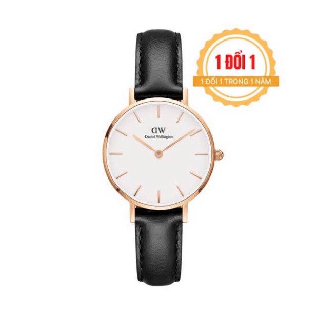 Đồng Hồ DW Dây Da Cặp Đôi Nam Nữ Trẻ Trung Năng Động Size Mặt 32-40mm - Máy Quartz - Bảo Hành 06 Tháng.