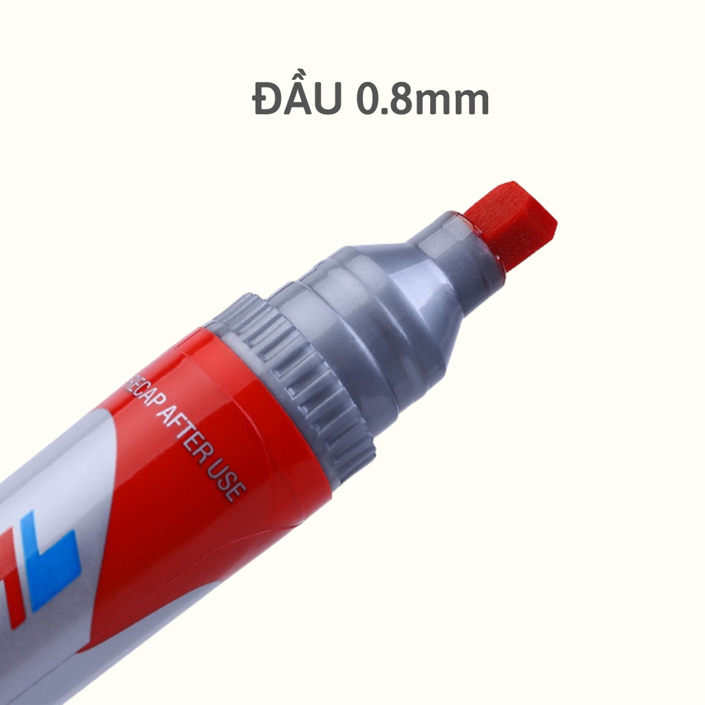 Bút Lông Dầu Thiên Long, Bút Dạ 2 Đầu, 3 Màu PM09 Hoàng Phát