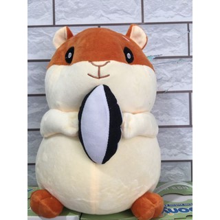 👧Chuột bằng bông ôm cà tím dễ thương