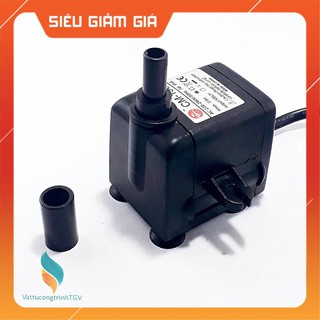 Bơm chìm mini CM-138 220v-7w cho bể cá, quạt hơi nước