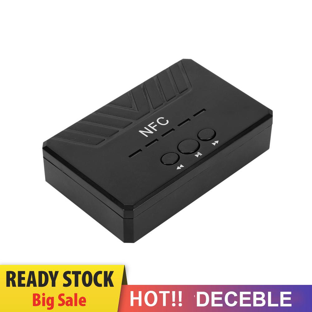 deceble H2 3.5mm AUX Jack Dongle Adapter NFC Bluetooth-Compatible Audio Receiver