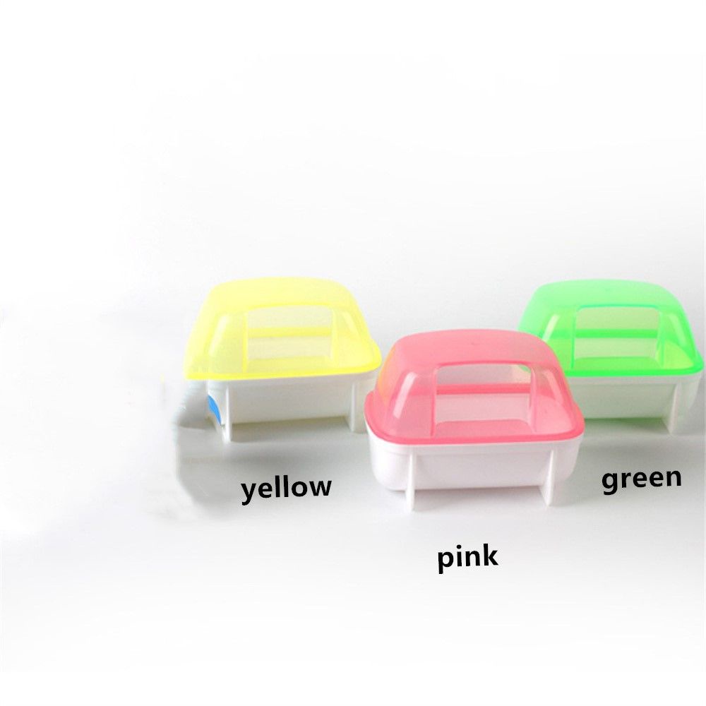Bồn Tắm Bằng Nhựa Mini Nhiều Màu Dễ Thương Cho Chuột Hamster