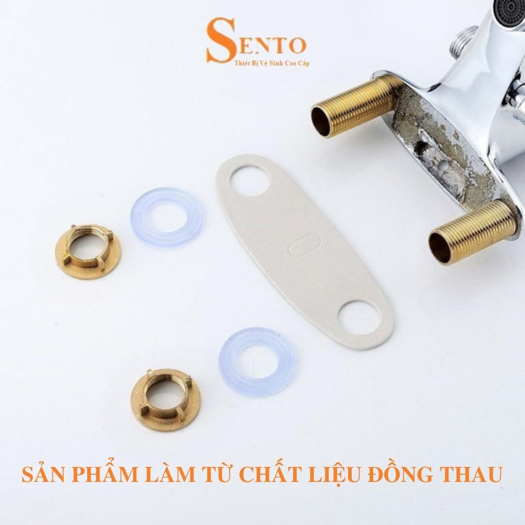 Vòi lavabo chậu rửa mặt kết hợp vòi sen tắm tăng áp SENTO thiết bị nhà tắm ST32