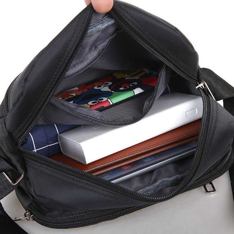 Túi Đeo Chéo Nhiều Ngăn Phong Cách Doanh Nhân Sang Trọng Thời Trang Nam