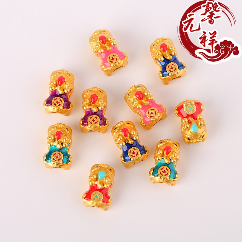 Hạt Xỏ Vòng Tay/Dây Chuyền Kiểu Hoạt Hình Cổ Điển diy Cho Bé