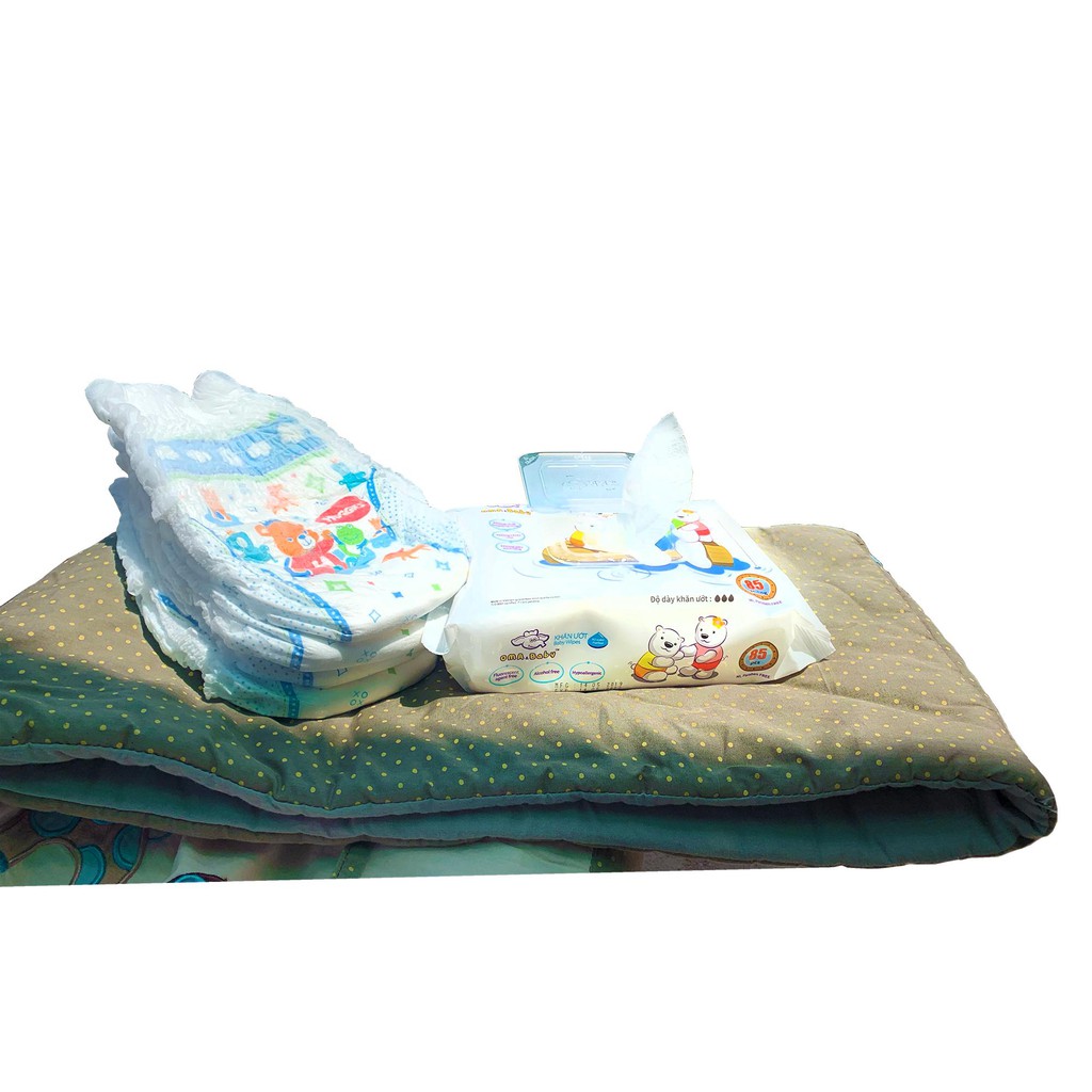KHĂN ƯỚT OMA & BABY KHÔNG MÙI DÙNG CHO SƠ SINH