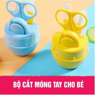 Bộ Cắt Móng Tay Hình Viên Thuốc 4 Chi Tiết Cho Bé
