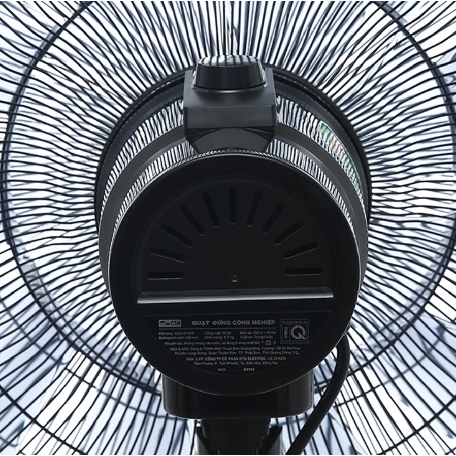 Quạt đứng AC AIS01D1818 - Động cơ DC 65W, 18 cánh quạt