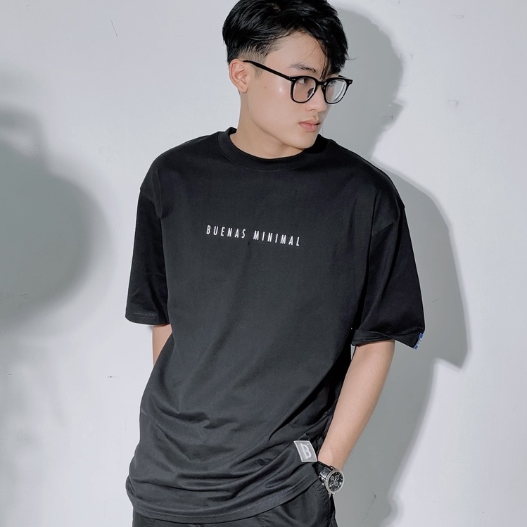 Áo thun local brand tay lỡ form oversize unisex cho nam nữ BUENAS - MINI01