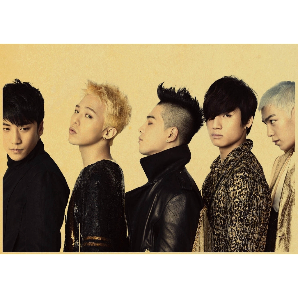 Poster Hình Nhóm Nhạc Bigbang G-Dragon
