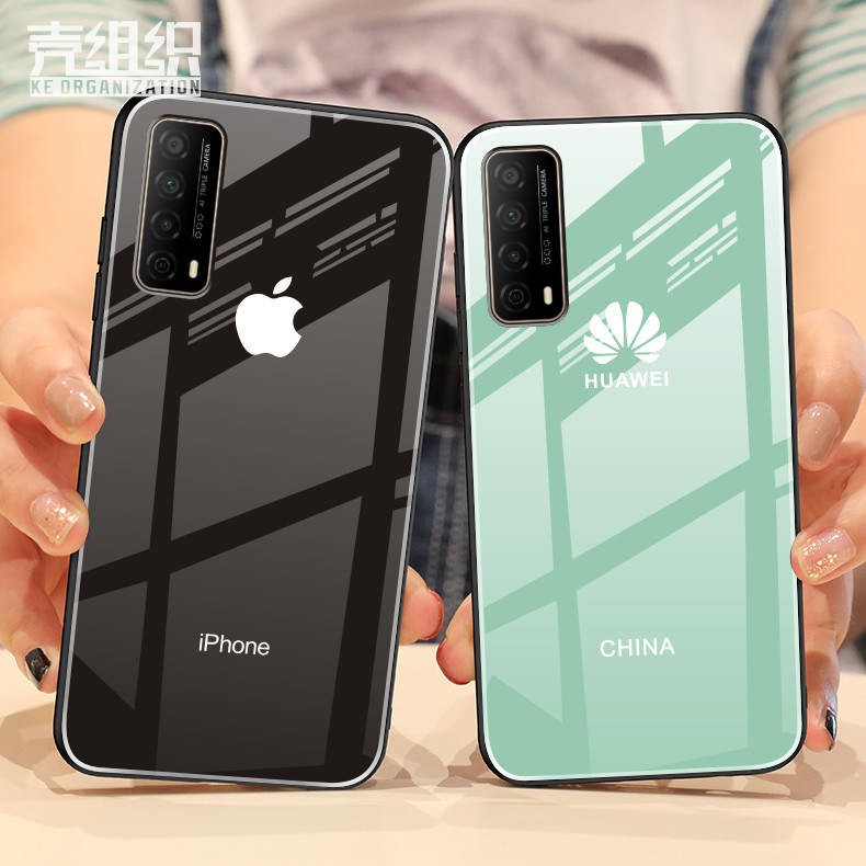 Trường hợp điện thoại di động kính cá tính xu hướng chống rơi trí thun ngắn tay | BigBuy360 - bigbuy360.vn