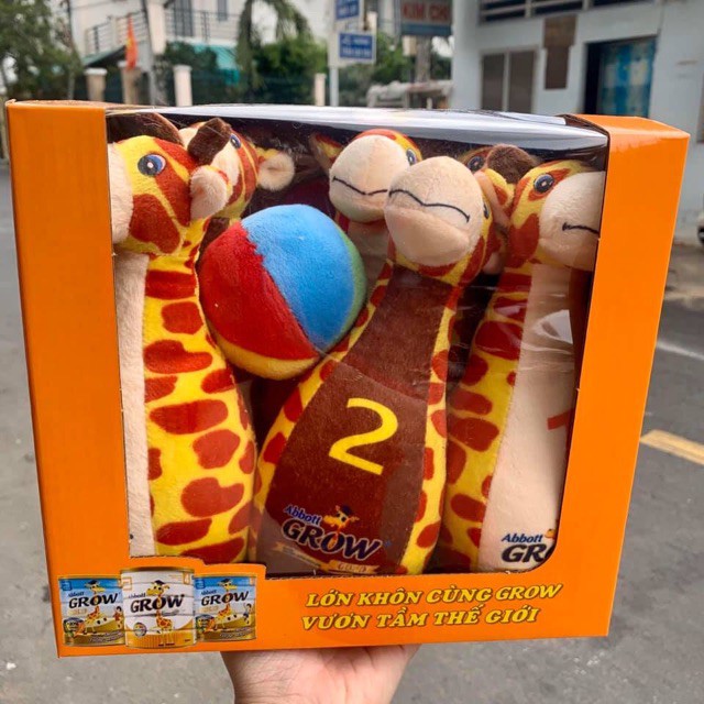 Combo 3 bowling vải (quà tặng từ Abbott)