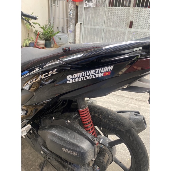 Tem Decal Logo Sticker SOUTHVIETNAM SCOOTER TEAM chống Thấm
