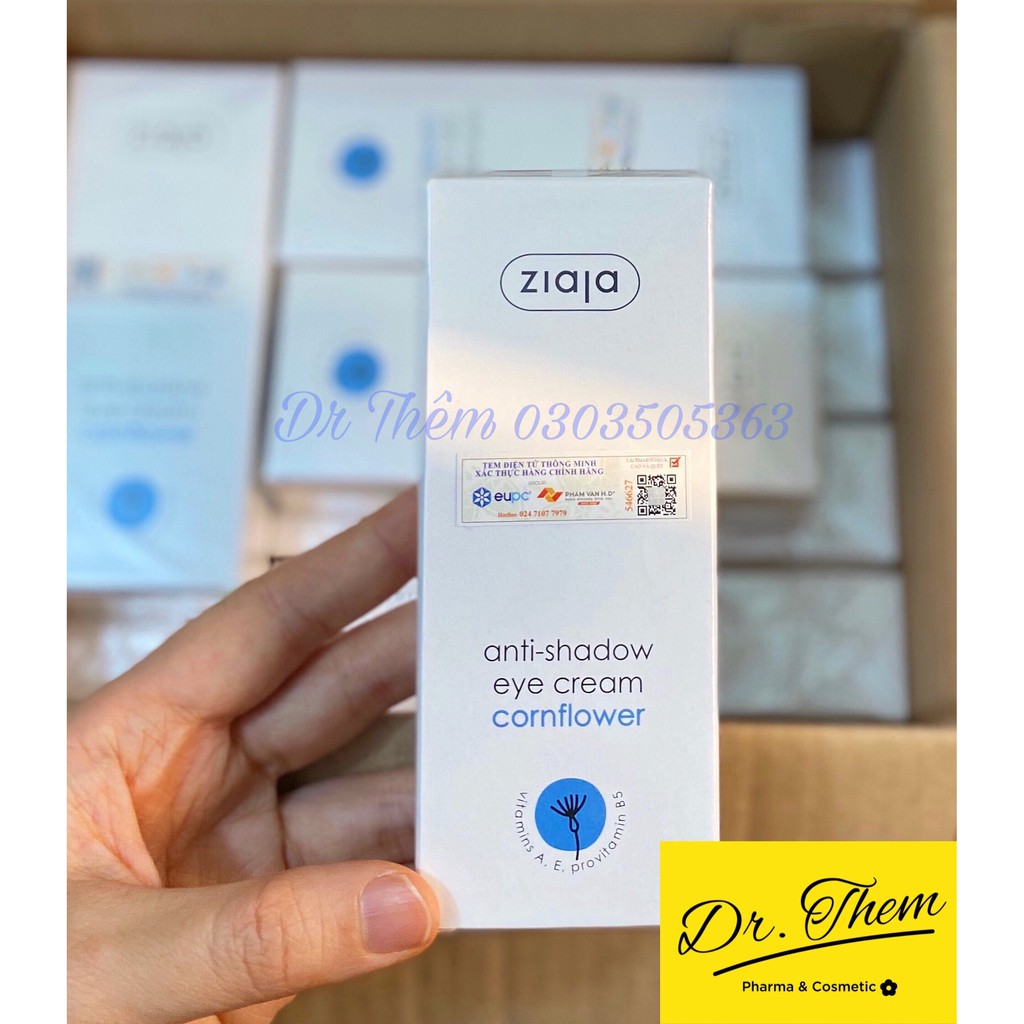✅[CHÍNH HÃNG] Kem Chống Thâm Quầng Mắt Ziaja Anti-shadow Eye Cream 15ml | BigBuy360 - bigbuy360.vn