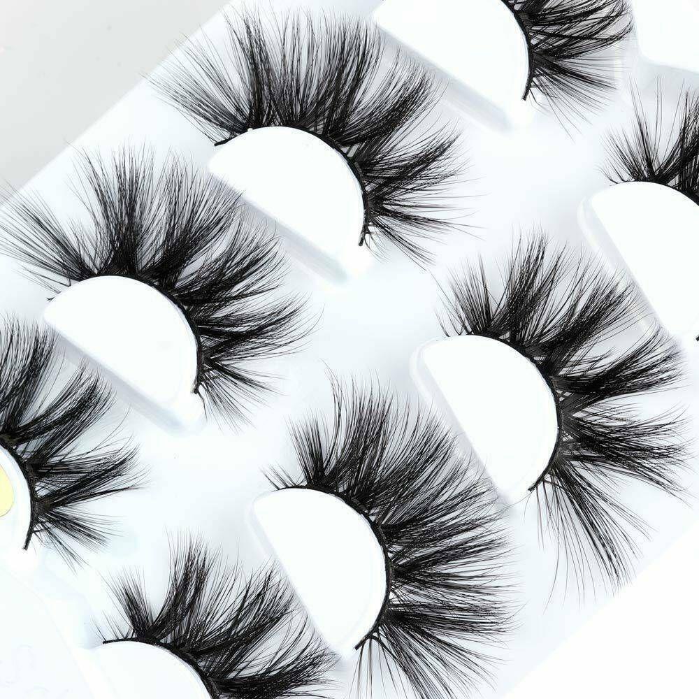 CACTU Cặp Lông Mi Giả 3D Handmade Dày Và Dài Mềm Mại Dành Cho Trang Điểm Làm Đẹp