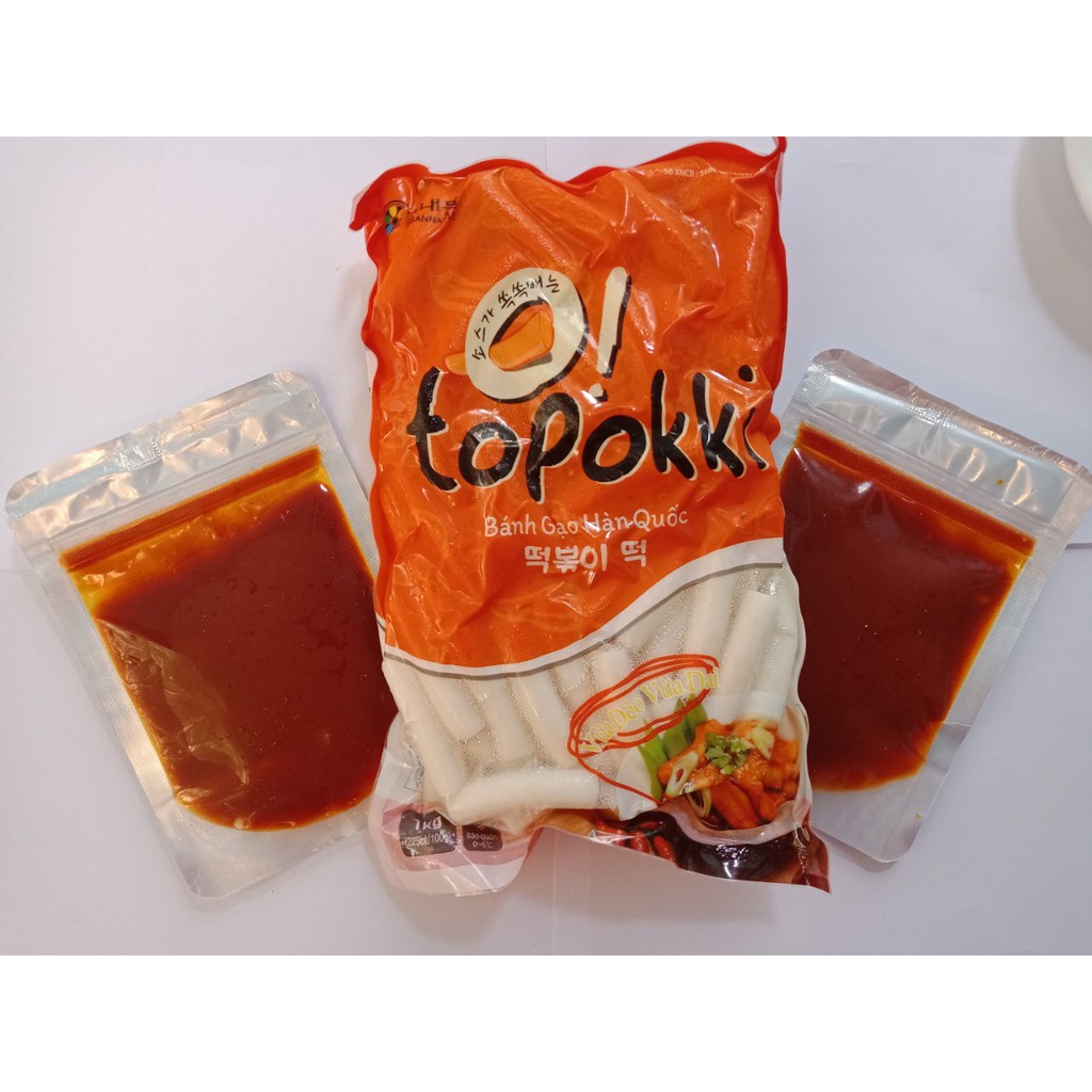 COMBO 1KG TOKBOKKI KÈM 200G SỐT