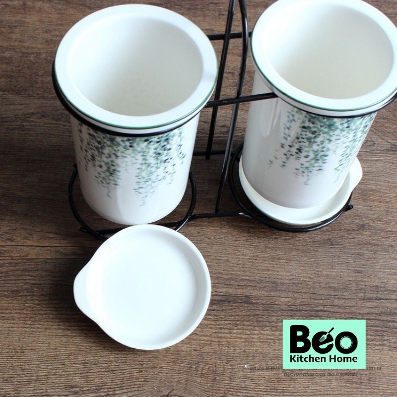 Ống cắm đũa, thìa bằng sứ cao cấp - hàng xuất Nhật | BigBuy360 - bigbuy360.vn