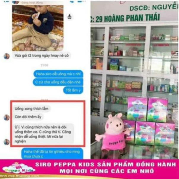 SiRo peppa kids (trị trẻ biếng ăn . táo bón . hấp thu tốt ) hàng cty7