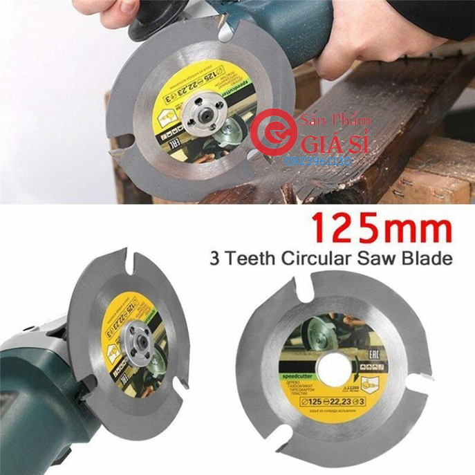 Lưỡi cưa gỗ lưỡi mài gỗ răng kim loại tổng hợp gắn máy mài máy để cắt xách tay - đĩa mài gỗ ❤️freeship❤️