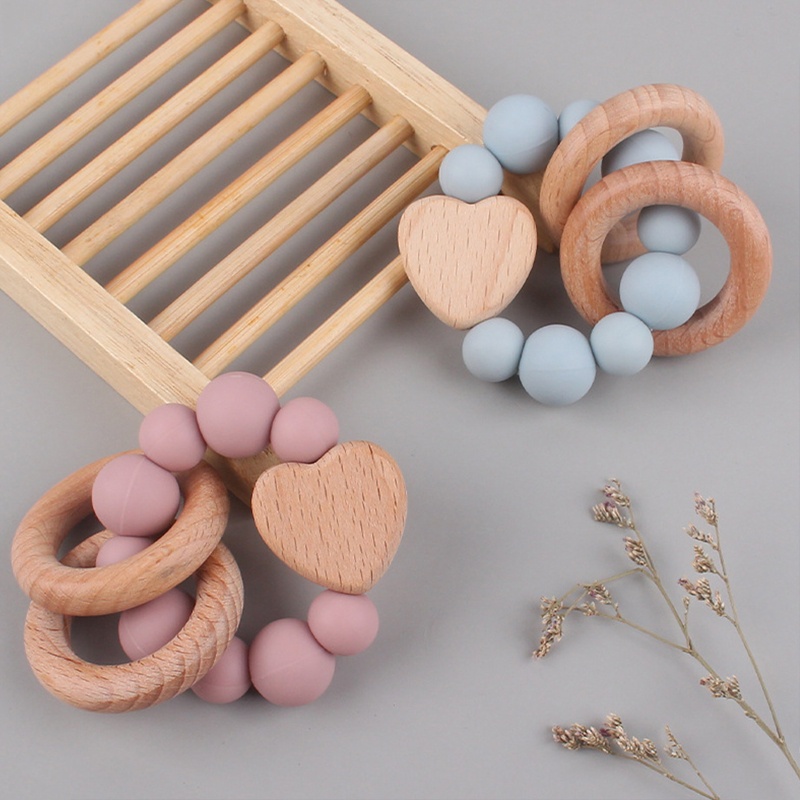 Đồ Chơi Ngậm Nướu Bằng Silicone Giúp Giảm Căng Thẳng Dành Cho Trẻ Em