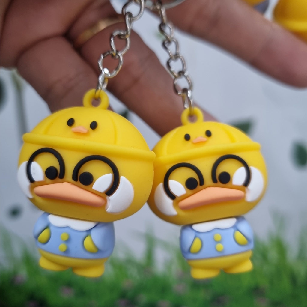 Các Loại Móc khóa Nhựa Dẻo siêu đáng yêu, Cute, Phụ Kiện treo balo, cặp, túi xách, xe máy, ô tô