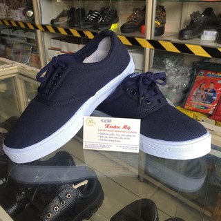 Giày xanh đen Asia cột dây Việt Nam