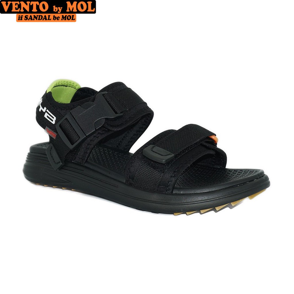 Giày sandal Vento nam nữ 2 quai ngang vải dù cho cặp đôi có quai hậu cố định mang đi học du lịch NB38G