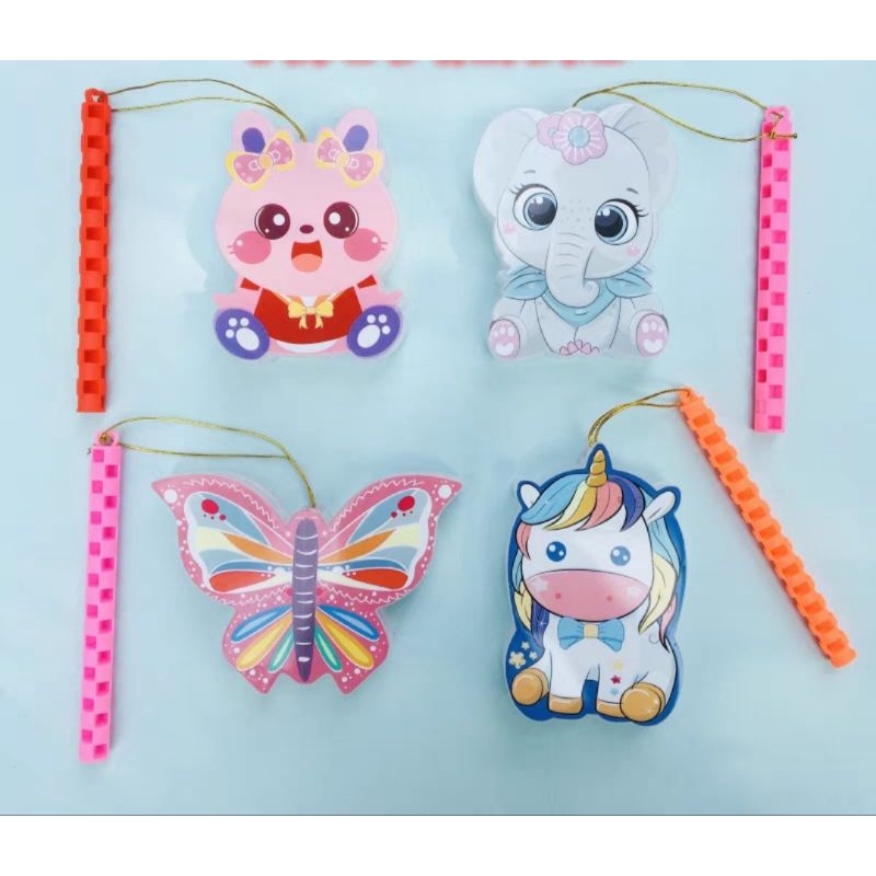 Lồng đèn nhựa các con vật ngộ nghĩnh cho bé rước trung thu