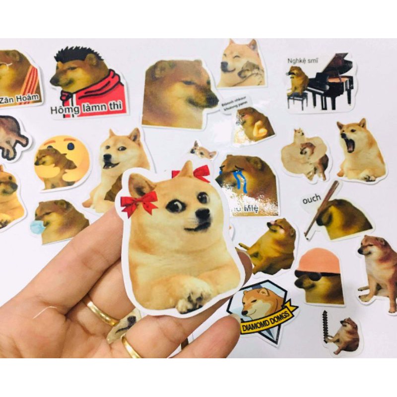 Sticker cheems meme