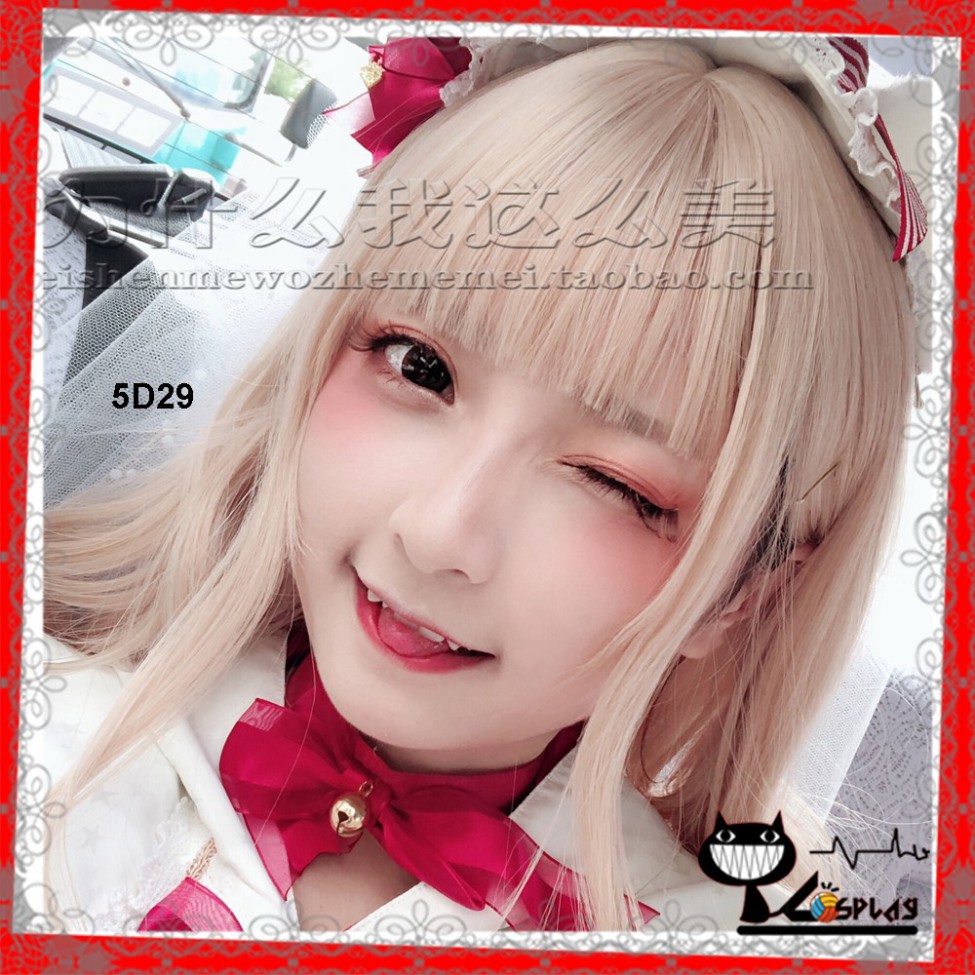 [sẵn] Mi giả cosplay (mi giả trên hóa trang) mã 5D29 tại MIU SHOP 09