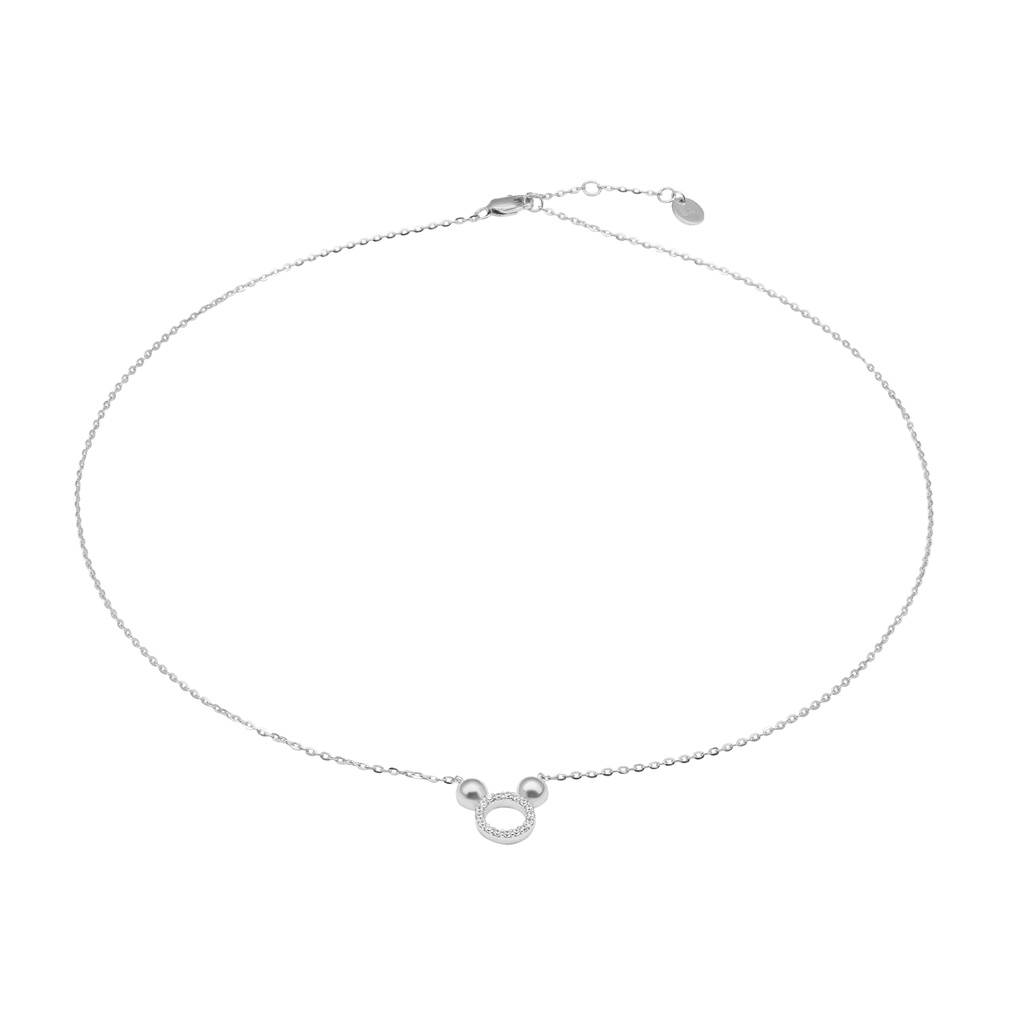 Dây cổ Bạc đính đá ECZ PNJSilver XM00W000024