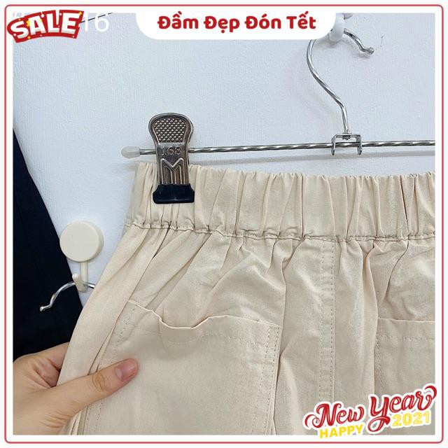 Quần Nữ PION CULOTES chất vải kaki thun dày dặn cạp cao dễ mix đồ from chuẩn tone màu basic ống uống rộng