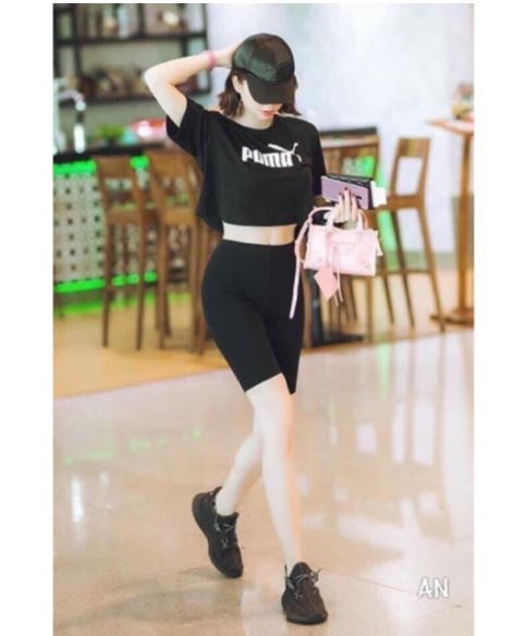 Quần legging đùi năng động mùa hè có bigsize 100kg