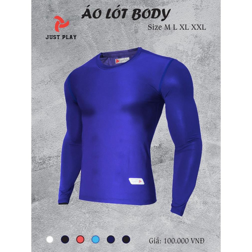 [HÀNG ĐẸP] - Áo lót body đá banh dài tay - chống nắng - vải mát 🥇