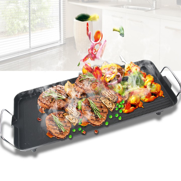 Bếp Nướng Điện Không Khói BBQ 1350W - Hàng loại 1 an toàn, chất lượng