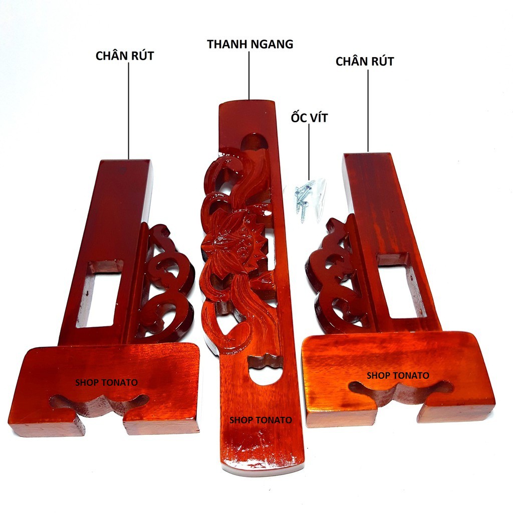 KHUNG HÌNH GỖ TRÀM ĐỂ ẢNH THỜ CÓ THỂ TĂNG GIẢM KÍCH THƯỚC