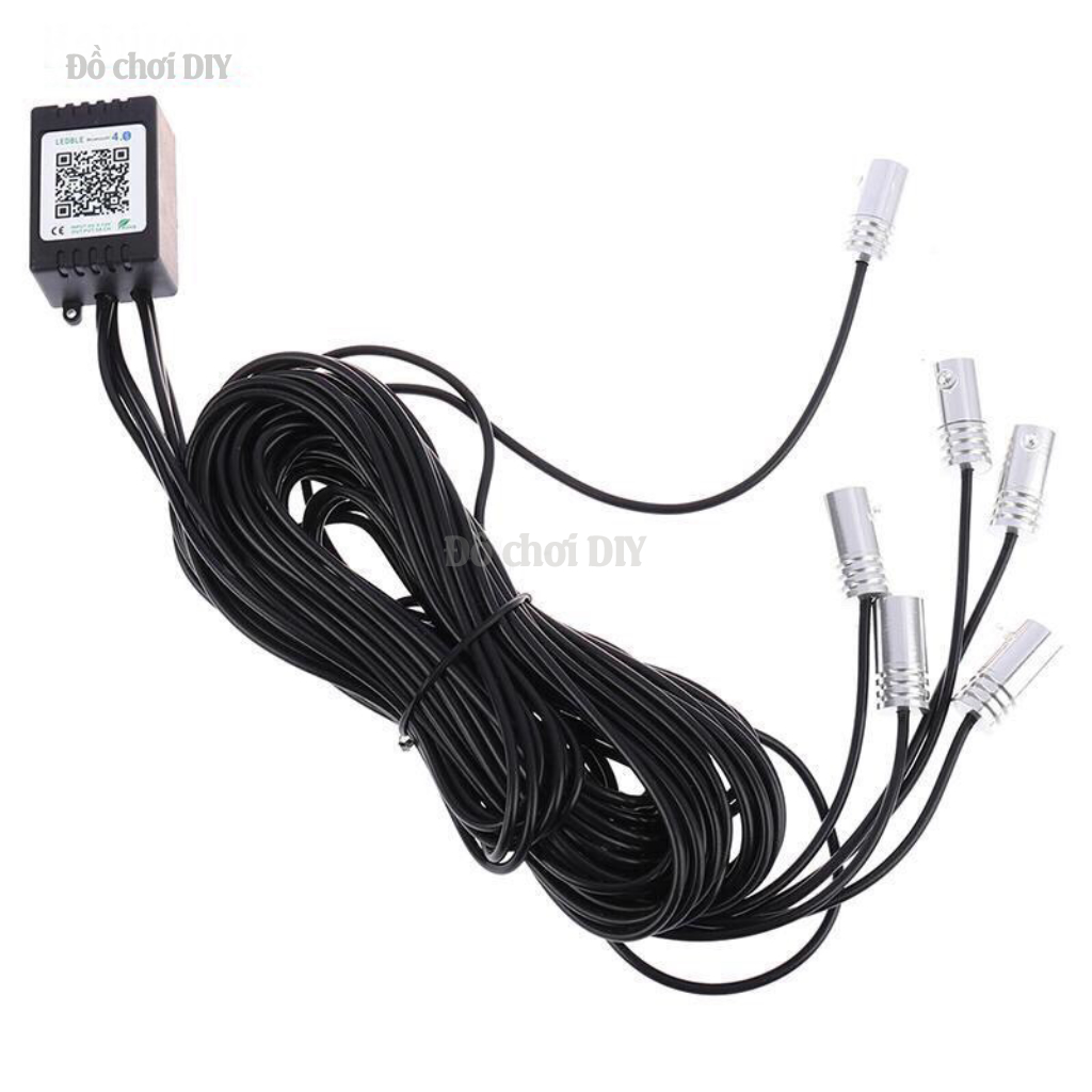 🔎 BỘ ĐÈN VIỀN NỘI THẤT (AMBIENT LIGHT) 6M 12V