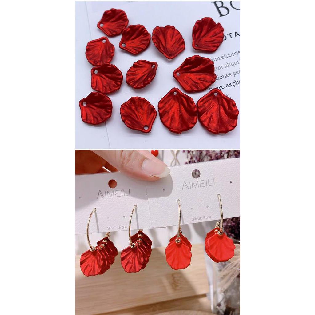 Phụ Kiện Làm Tóc Hình Cánh Hoa Bằng Acrylic