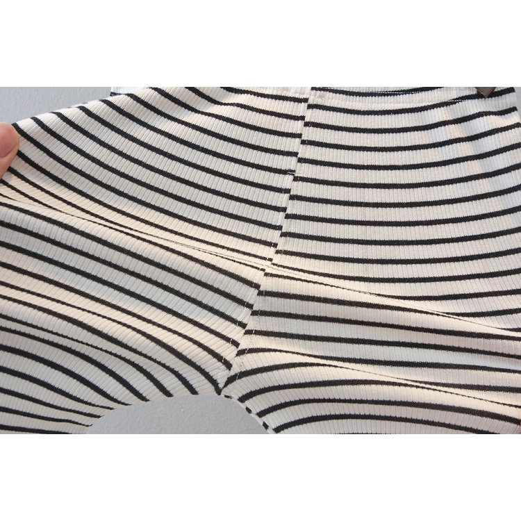 BTG1 Size80-120 (6-21kg) Set bộ thun bé gái (áo quần co giãn) Thời trang trẻ Em hàng quảng châu